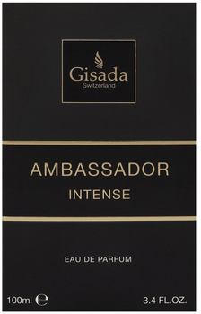 Парфумована вода для чоловіків Gisada Ambassador Intense 100 мл (7640164031040)