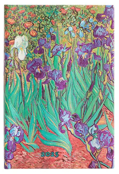 Kalendarz Paperblanks 2025 Van Gogh’s Irises Mini tygodniowy (9781408757499)