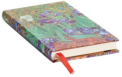 Kalendarz Paperblanks 2025 Van Gogh’s Irises Slim tygodniowy (9781408757642)