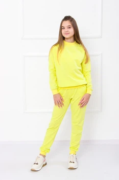 Костюм для дівчинки (підлітковий) Носи своє 164 Жовтий (p-6929-65877)