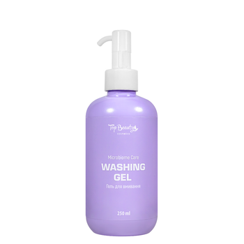 Гель для вмивання обличчя із пребіотиками Top Beauty Microbiome Care Washing Gel 250 мл