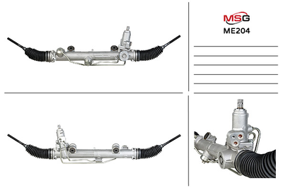 Рульова рейка з ГУР Mercedes-Benz SLK R171 04-11, Mercedes-Benz CLK W209 02-10, Mercedes-Benz C-Class W203 00-07 MSG ME204