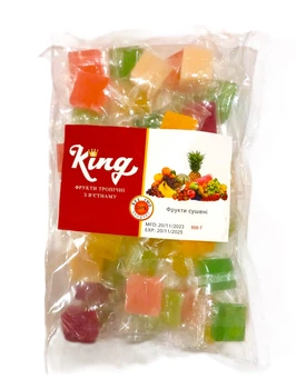 Мармелад фруктовый ассорти King 500 г