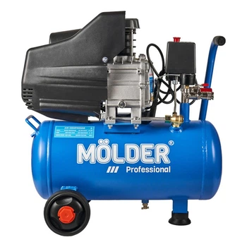 Воздушный компрессор Molder 1100Вт 20л с прямым приводом производительность 140лхв MA31200