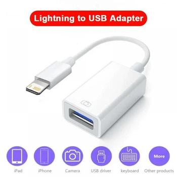 Перехідник OTG iPhone Lightning USB3,0