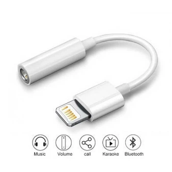 Адаптер Apple Lightning 3,5 mm audio
