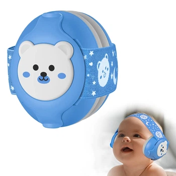 Навушники дитячі протишумні Baby Earmuffs навушники для дітей до 36 місяців, колір: Блакитний