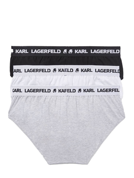 Слипы 3 шт. KARL LAGERFELD Разноцветные M (77461)