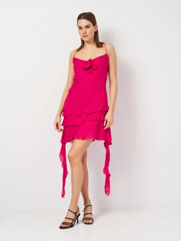 Сукня жіноча Zara 7614/342 XL Рожеве (07614342630059)