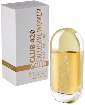 Woda perfumowana damska Linn Young Club 420 Gold Exclusive 100 ml (8715658400707)