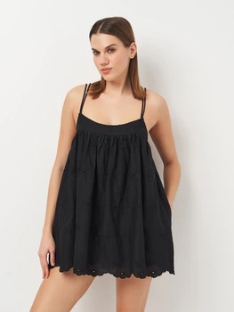 Платье женское Zara 7200/236 S Черное (07200236800020) – Брендовая