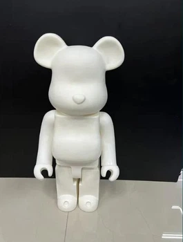 Статуэтка Bearbrick White 28 см Игрушка дизайнерская Bearbrick Белая