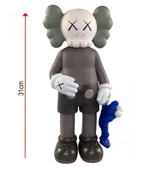 Kaws Share Companion 31см Кавс коричневий Brown/Blue