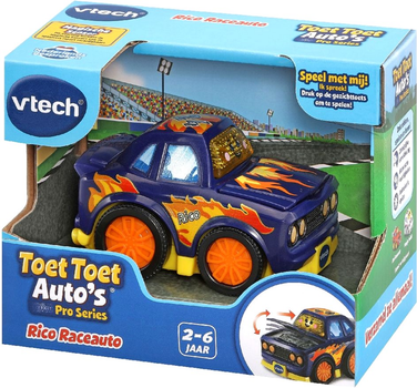 Samochód wyścigowy VTech Toet Toet Rico Niebieski (3417765577239)