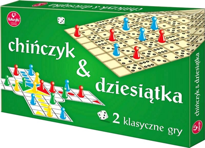 Набір настільних ігор Kukuryku Китайська та Десятка 2 шт. (5901738562707)