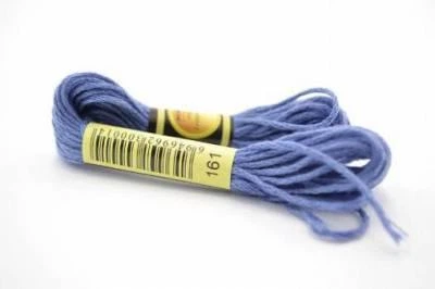 Нитки мулине для вышивки СХС -161 серо-синий, 8 м