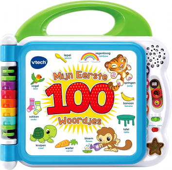 Інтерактивна книжечка VTech Мої перші 100 слів (3417766015426)