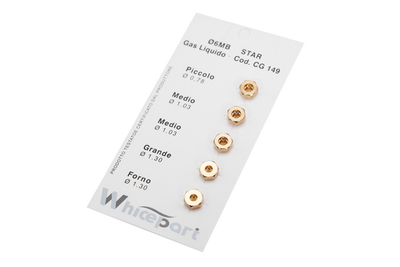 Комплект жиклеров для газовой плиты под баллонный газ 6MB GPL (M6x0.75) Whicepart CODCG149