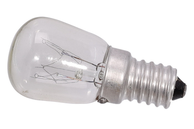 Лампа освещения для духовки универсальная 25W цоколь Е14 230V d=26 L=55мм Whicepart LMP-004