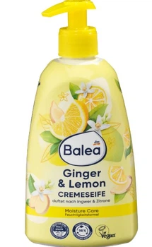 Жидкое крем-мыло для рук в дозаторе Balea Ginger Lemon 500мл 4066447377026