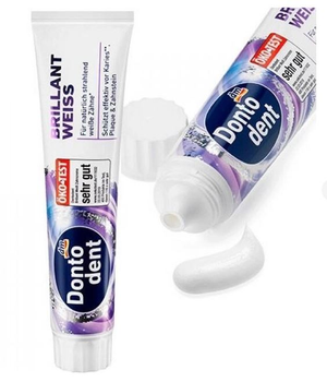 Зубная паста Dontodent Brilliant 125мл Германия 4066447277388