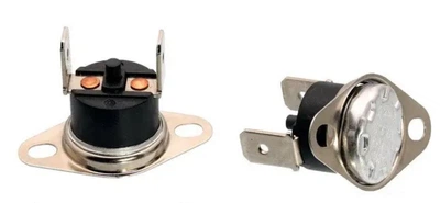 Термореле KSD301-110, 250V, 10A, (110°C) с кнопкой Daier 1011504