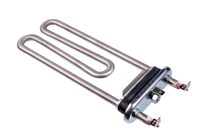 Тэн для стиральной машины Ariston 1950W L=235мм с буртом без отверстия Kawai TP-255-SB