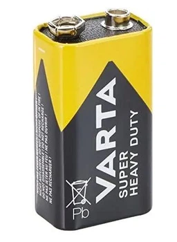 Батарейка крона Varta Super Heavy Duty солевая 9V 6F22 1461
