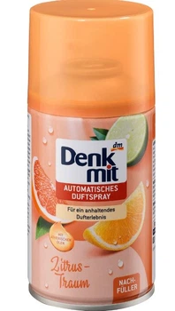 Освіжувач повітря Denkmit Zitrustraum цитрусовий аромат 250ml Німеччина 4010355486271