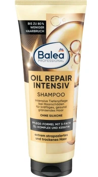 Шампунь для пошкодженого волосся Balea Repair Intensiv з маслом аргани марули та бабасу 250мл. 4066447365429