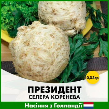 Сельдерей корневой Rijk Zwaan Президент, 0.03 г