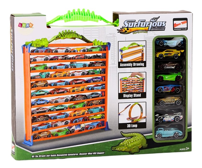 Автостоянка LEAN Toys 2в1 з машинками (5905991019893)