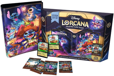 Zestaw kart Ravensburger Disney Lorcana Azurite Sea Set 6 Gift Set (4050368984357)