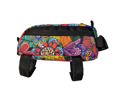 Велосумка на раму велосипеда Lesenok bikepacking L-1 Floral color (LRFF20)
