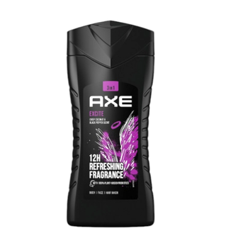Гель для душу AXE 3 в 1 EXCITE 250 мл. 6587