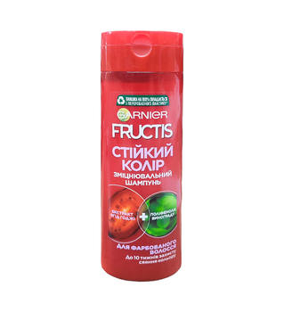 Шампунь Fructis Годжі захист кольору для фарбованого мелірованого волосся 400 мл. 2809