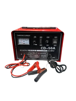 Зарядное устройство CD-50A для автомобильных аккумуляторов с функцией быстрой зарядки 12/24V, 50А