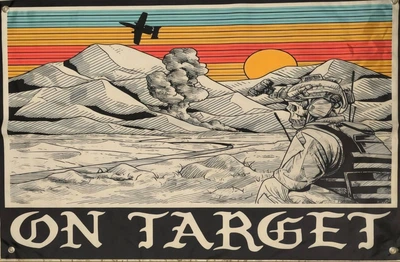 Флаг Time On Target на люверсах