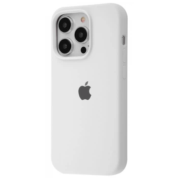 Чехол силиконовый Epic Premium Silicone Case Full для Apple iPhone 14 Pro Max white