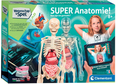 Zestaw naukowy Clementoni Wetenschap Super Anatomie (8005125561735)