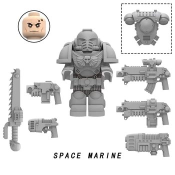 Фигурка для конструктора космодесант Space Marine Вархаммер Warhammer MY610