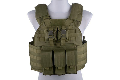 Жилет тактический (разгрузочный) типа Plate Carrier - olive [GFC Tactical] (для страйкбола)