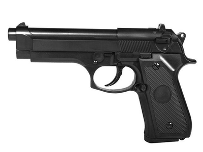 Страйкбольний пістолет M92F/M9 Non-Blowback Airsoft Gas Pistol — Black [STTi] (для стрейкболу)