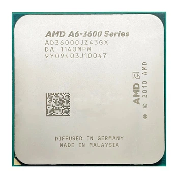 Процессор AMD A6-3600 2.1-2.4 GHz, FM1 65W Б/У