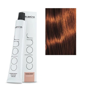 Фарба для волосся 6/75 темний блондин коричнево-кораловий SPROF Subrina Professional 100 мл