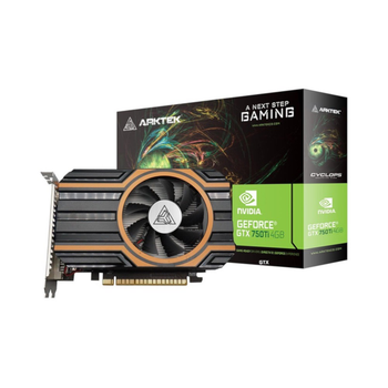 Відеокарта Arktek GeForce GTX 750 Ti 4GB GDDR5 (128bit) (1020/5400) (VGA DVI HDMI) (AKN750TiD5S4GH1)