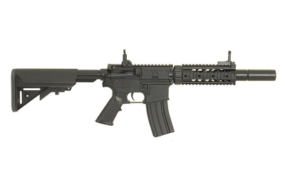 Карабін M4 CQB with silencer ABS CM.513 – Black [CYMA]