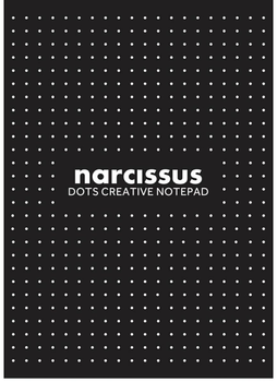 Набір блоків Narcissus в крапку A4 80 аркушів Чорні 6 шт (5902633008710)