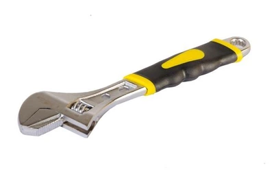 Ключ розвідний Mastertool 300 мм 0 - 47 мм з двокомпонентною ручкою переставна губка 76-0424