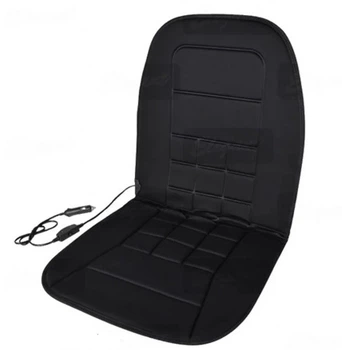Накидка на сиденье с подогревом Elegant Plus 95х45см черная EL 100 574